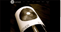 Desktop Screenshot of gatherwines.com
